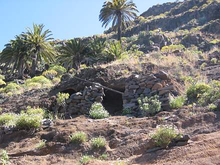 Wohnhöhle im oberen Barranco